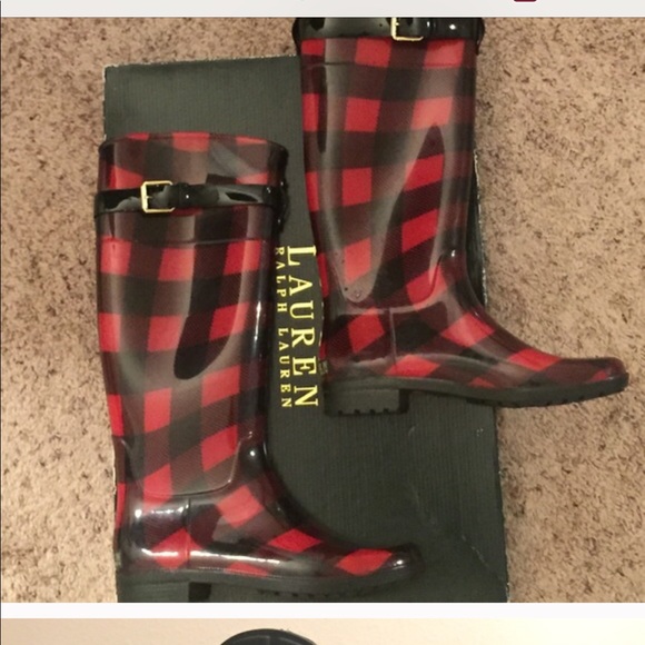 Ralph Lauren Shoes - Ralph Lauren rainy boots!!!